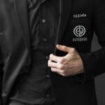 NUB sécurité privée sur costume agent sécurité