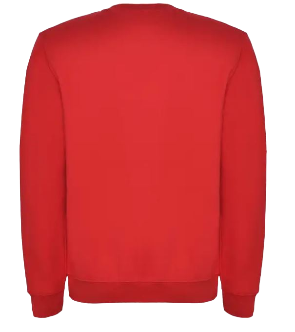 Sweat rouge dos