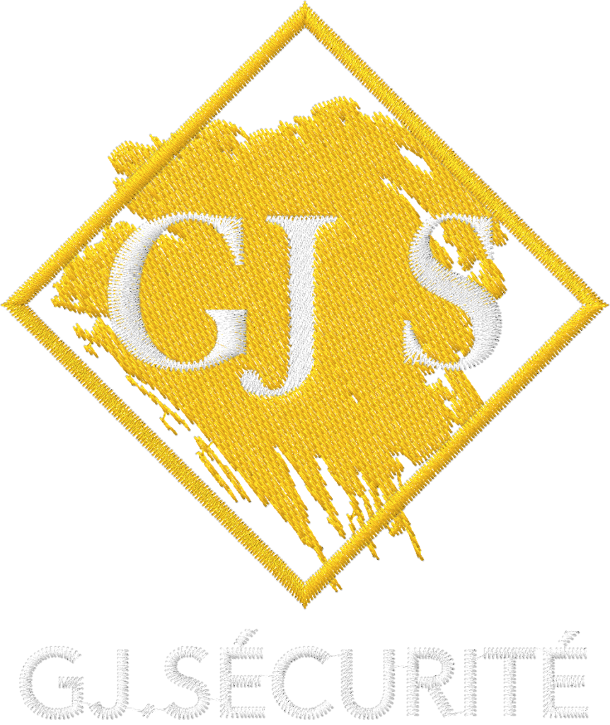 Logo broderie GJ Sécurité